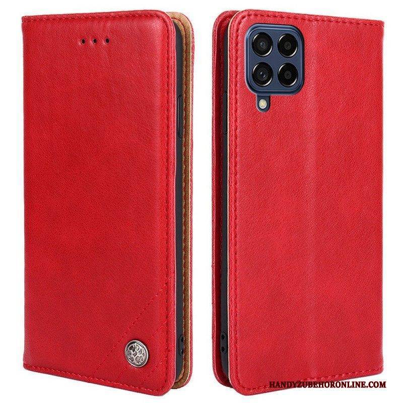 Flip Case Für Samsung Galaxy M53 5G Dekorative Nieten