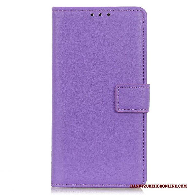 Flip Case Für Samsung Galaxy M53 5G Leder-styling