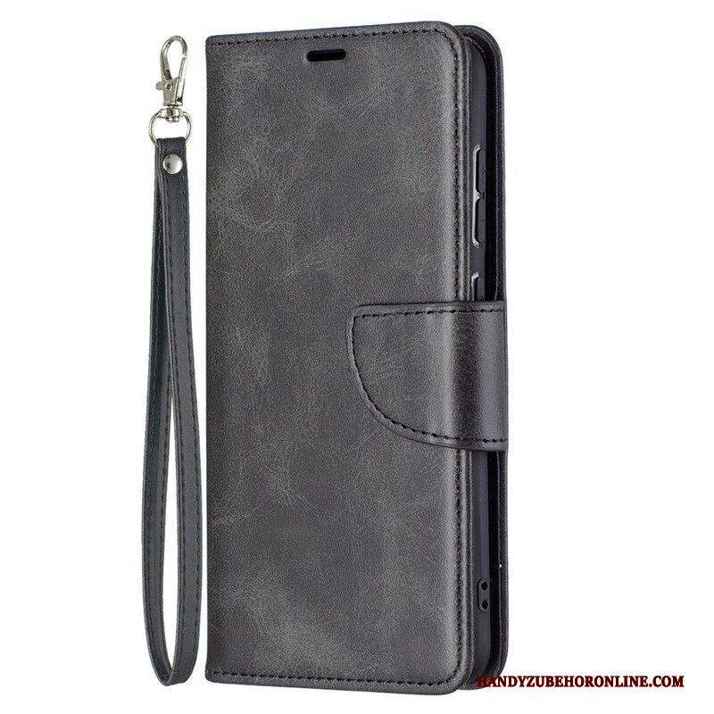 Flip Case Für Samsung Galaxy S21 FE Flip Case Glatte Klappe Schräg