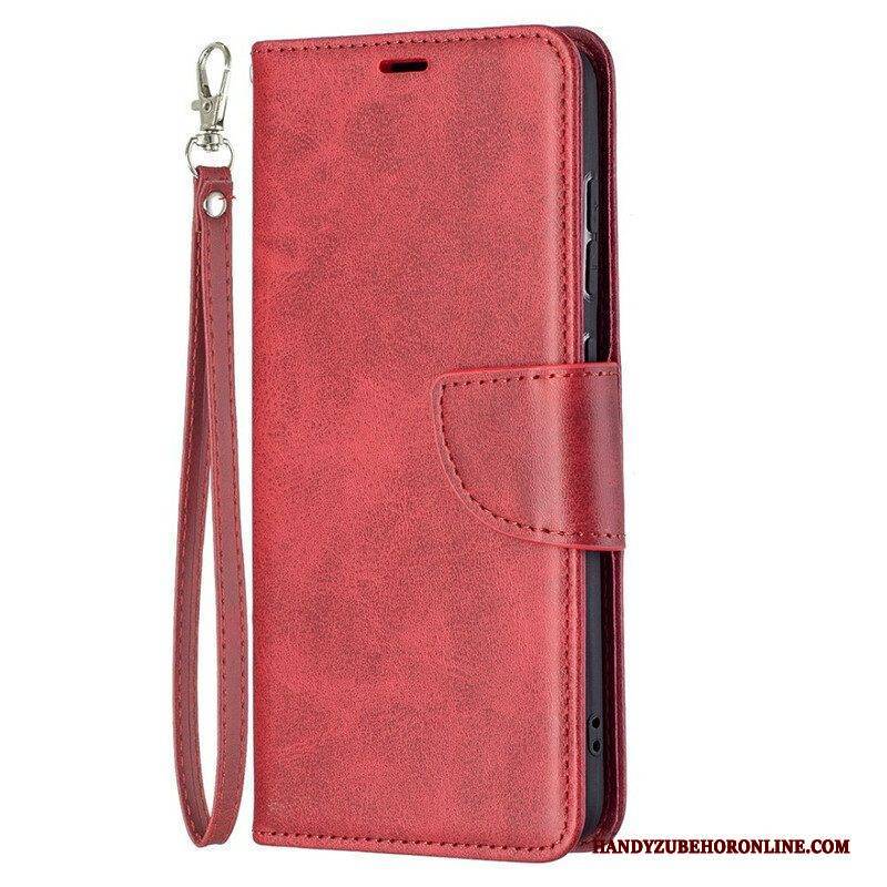 Flip Case Für Samsung Galaxy S21 FE Flip Case Glatte Klappe Schräg