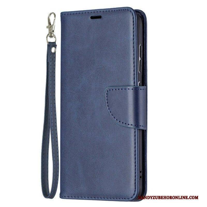 Flip Case Für Samsung Galaxy S21 FE Flip Case Glatte Klappe Schräg