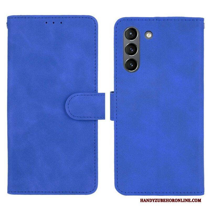 Flip Case Für Samsung Galaxy S21 FE Hautberührung