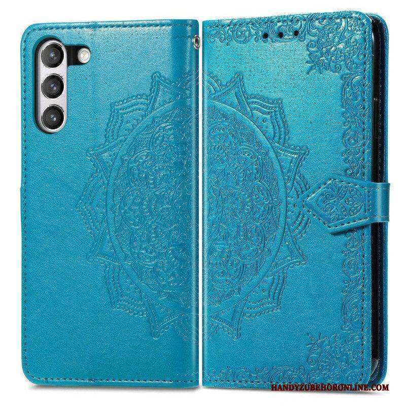 Flip Case Für Samsung Galaxy S21 FE Mandala-mittelalter