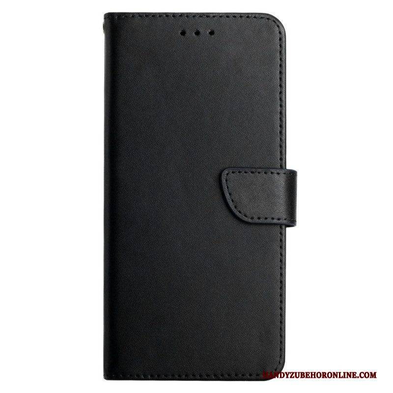 Flip Case Für Samsung Galaxy S22 Ultra 5G Echtes Nappaleder