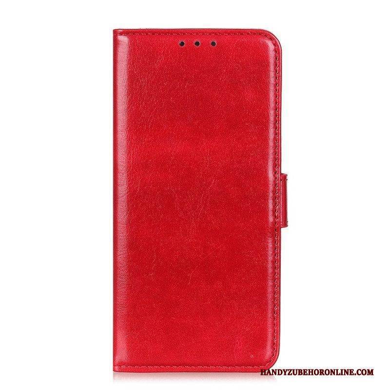 Flip Case Für Samsung Galaxy S22 Ultra 5G Gefrorene Finesse