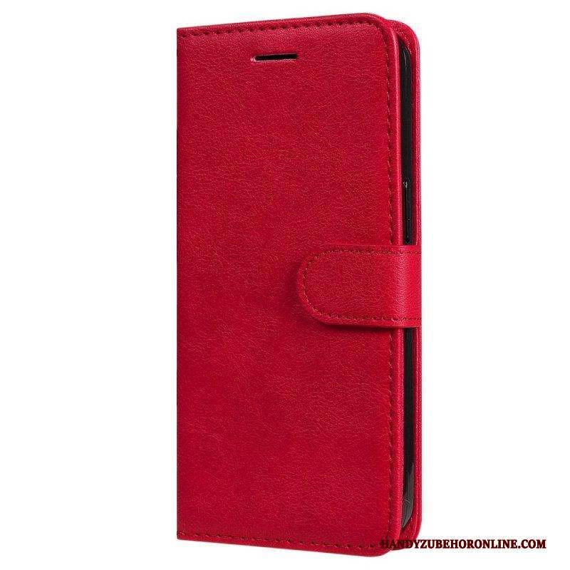 Flip Case Für Samsung Galaxy S23 5G Mit Kordel Schlicht Mit Riemen