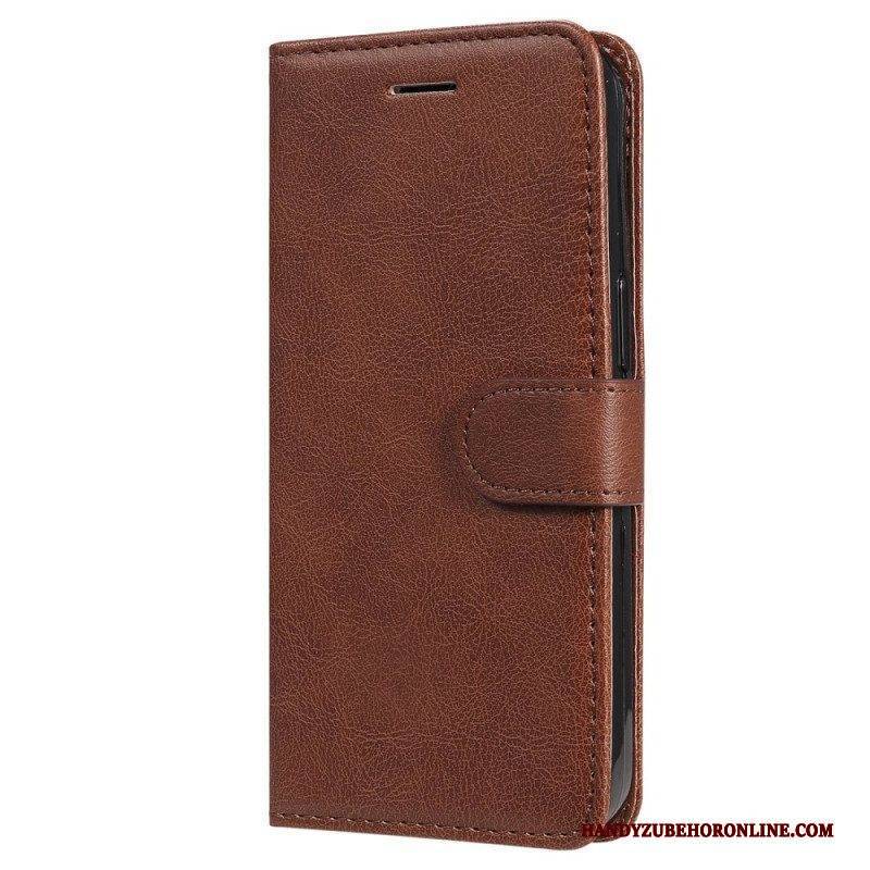 Flip Case Für Samsung Galaxy S23 5G Mit Kordel Schlicht Mit Riemen