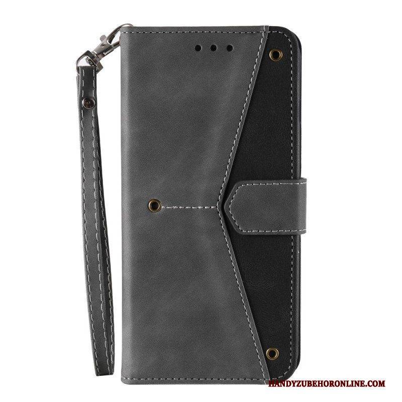 Flip Case Für Samsung Galaxy S23 Ultra 5G Hautberührende Nähte
