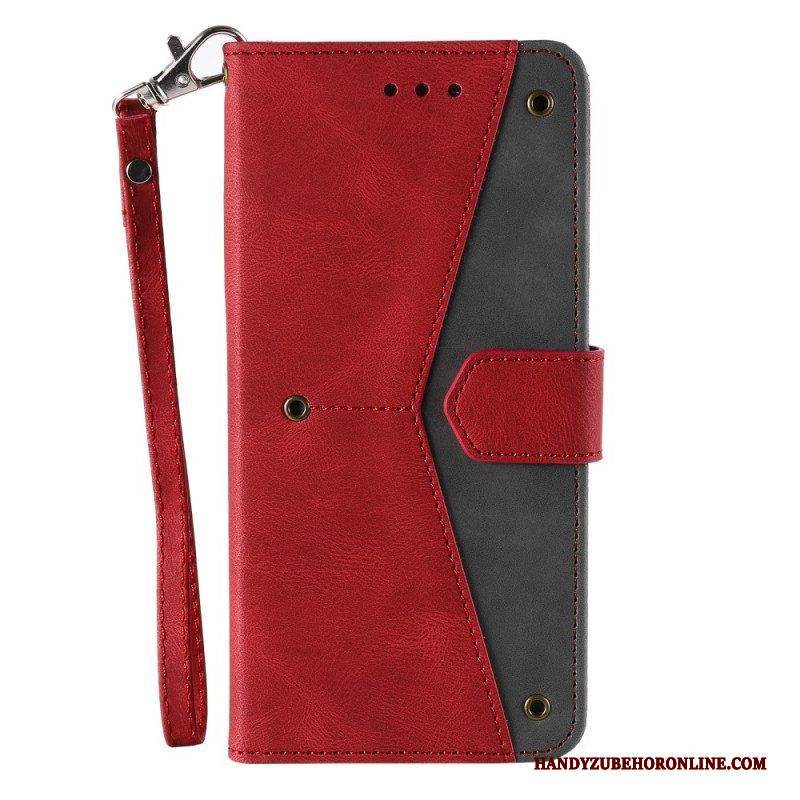 Flip Case Für Samsung Galaxy S23 Ultra 5G Hautberührende Nähte
