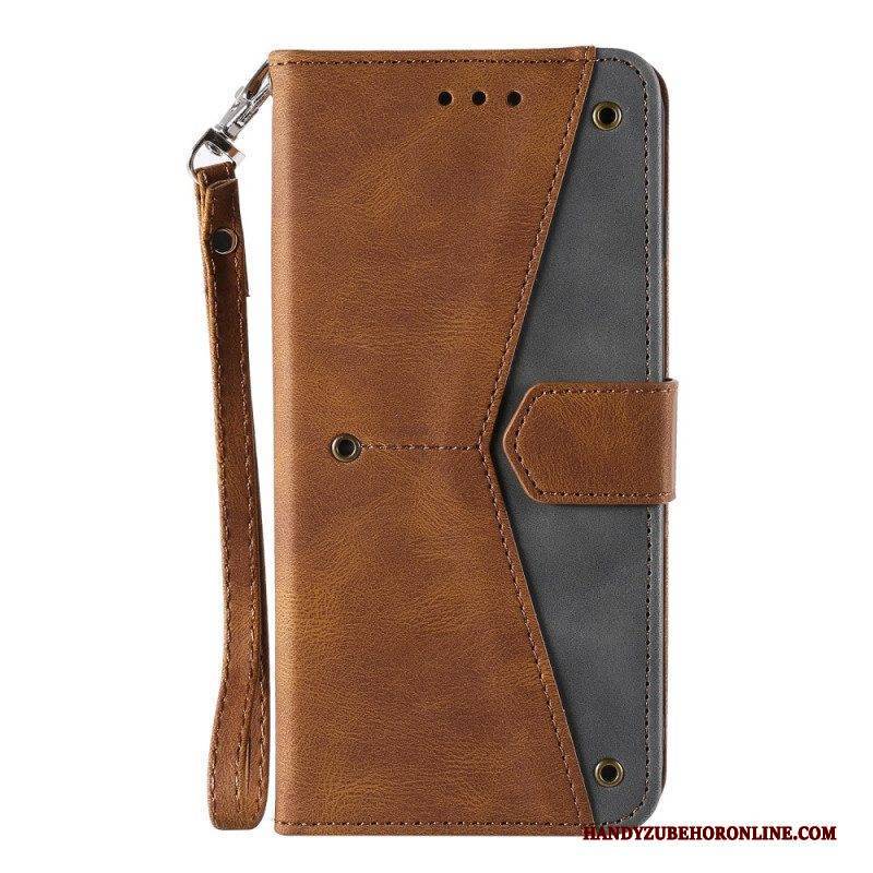 Flip Case Für Samsung Galaxy S23 Ultra 5G Hautberührende Nähte