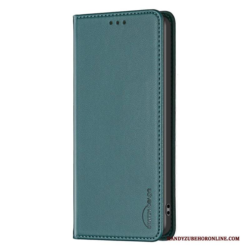 Flip Case Für Samsung Galaxy S25 5g Edge Klassische Binfen-farbe