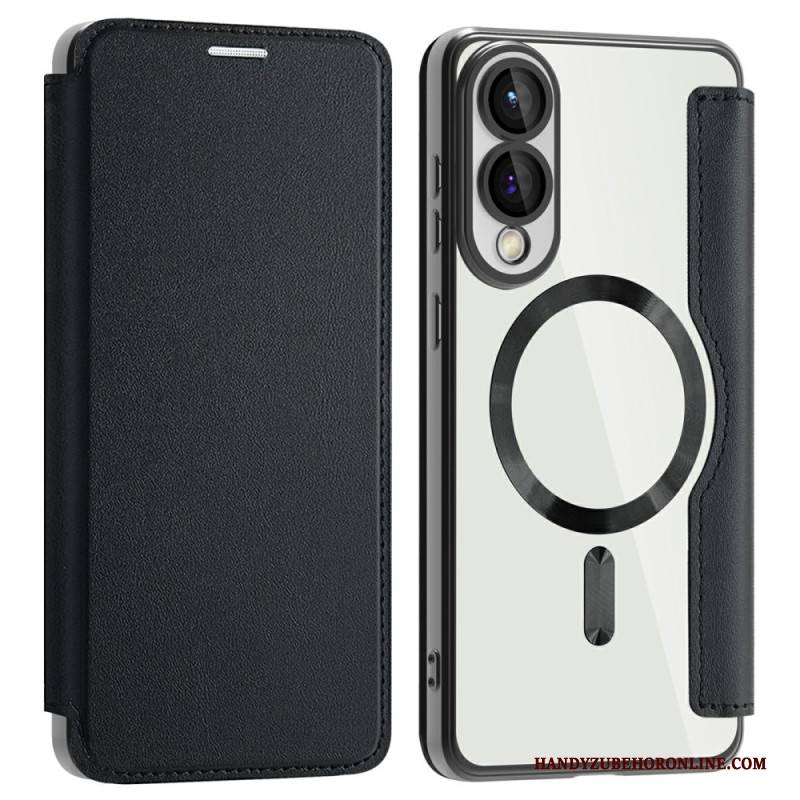 Flip Case Für Samsung Galaxy S25 5g Edge Magsafe-kompatibel Mit Rfid-blockierung