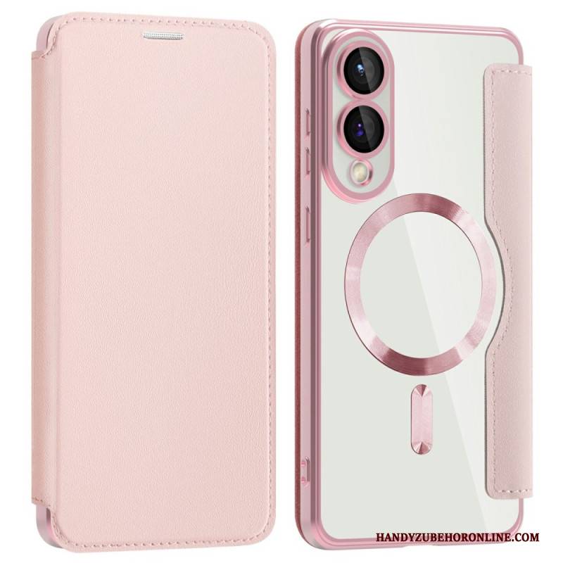 Flip Case Für Samsung Galaxy S25 5g Edge Magsafe-kompatibel Mit Rfid-blockierung