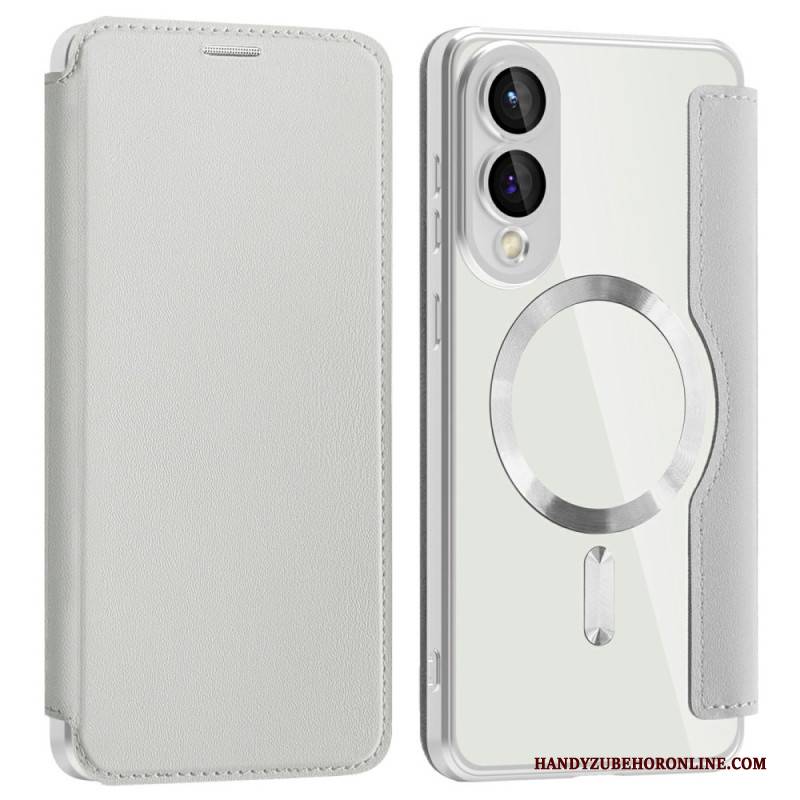 Flip Case Für Samsung Galaxy S25 5g Edge Magsafe-kompatibel Mit Rfid-blockierung
