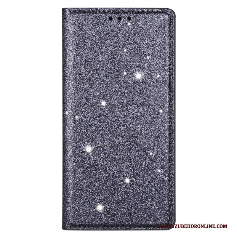 Flip Case Für Samsung Galaxy S25 5g Edge Pailletten