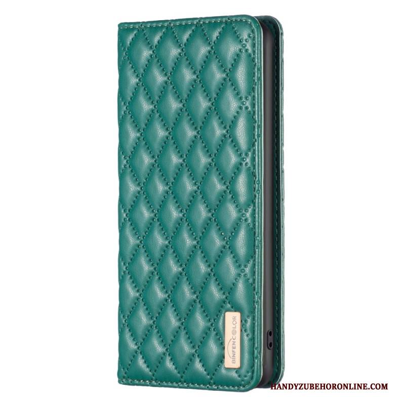 Flip Case Für Samsung Galaxy S25 Ultra 5g Gesteppt Binfen Color