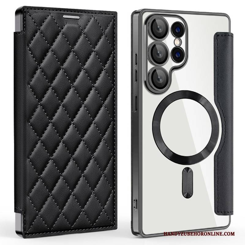 Flip Case Für Samsung Galaxy S25 Ultra 5g Magsafe-kompatible Steppung
