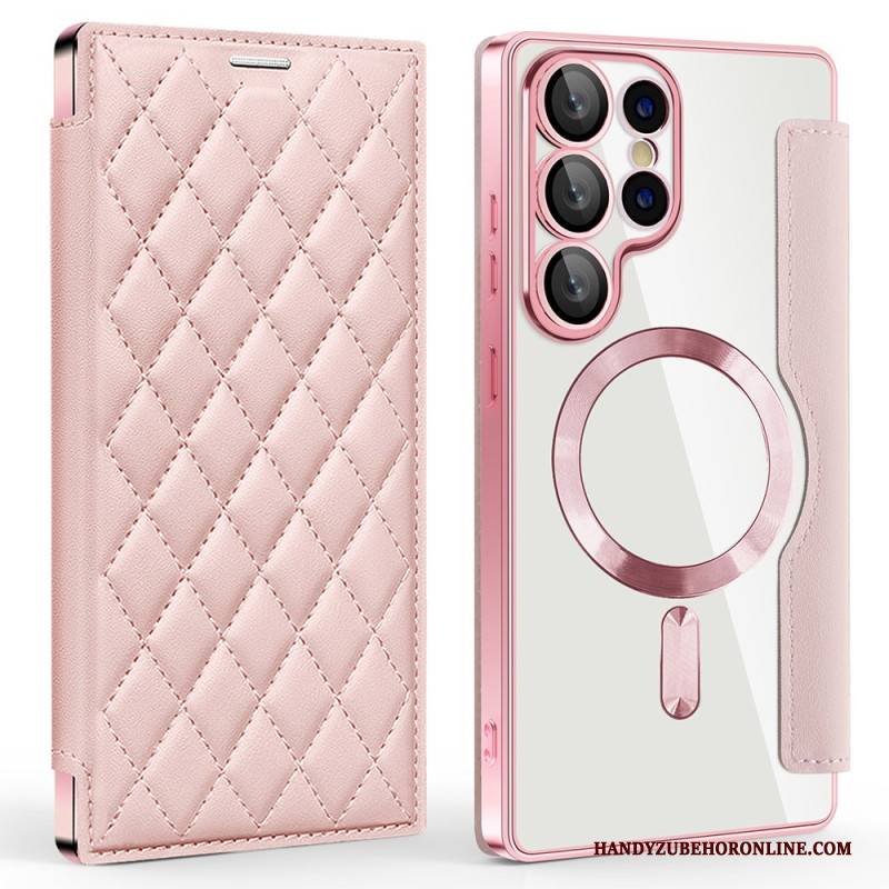 Flip Case Für Samsung Galaxy S25 Ultra 5g Magsafe-kompatible Steppung