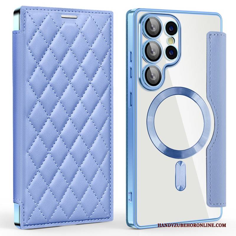 Flip Case Für Samsung Galaxy S25 Ultra 5g Magsafe-kompatible Steppung