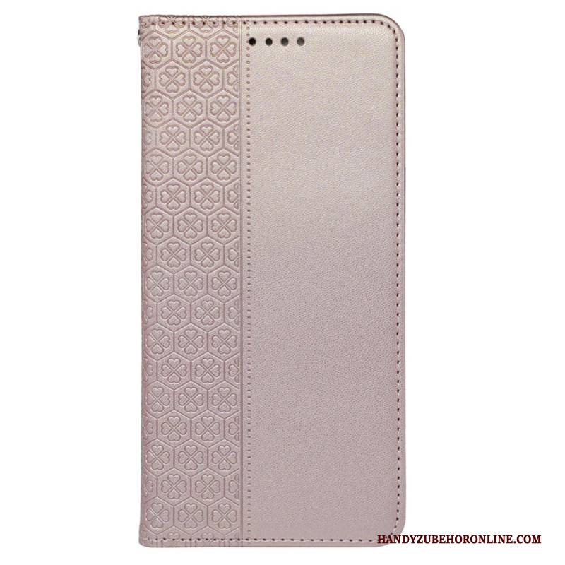 Flip Case Für Samsung Galaxy S26 Vierblättriges Kleeblatt