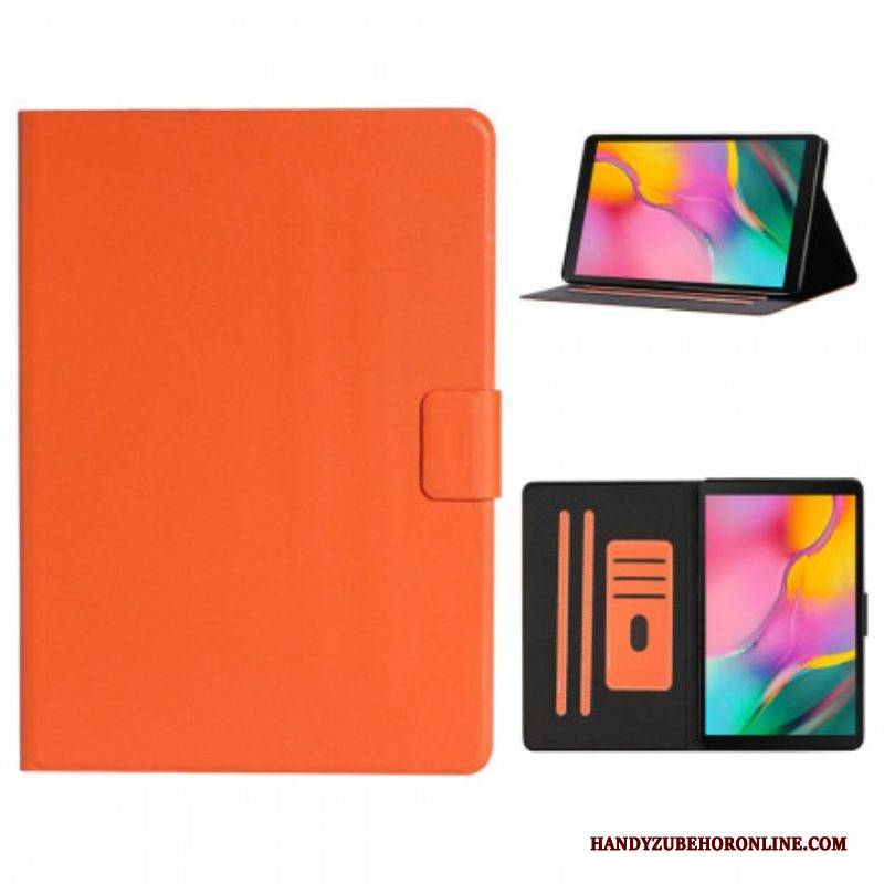 Flip Case Für Samsung Galaxy Tab A7 (2020) Klassisches Kunstleder