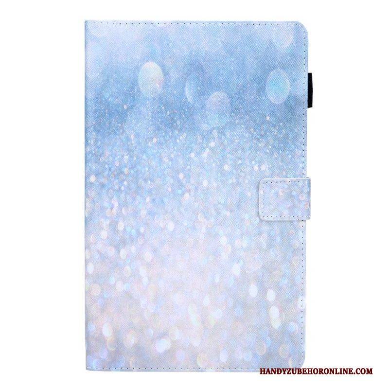 Flip Case Für Samsung Galaxy Tab A8 (2021) Glänzende Pailletten
