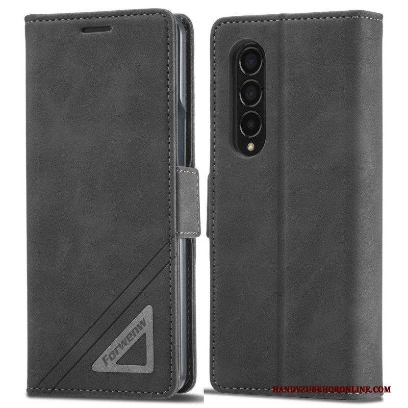 Flip Case Für Samsung Galaxy Z Fold 4 Forwenw F3-serie