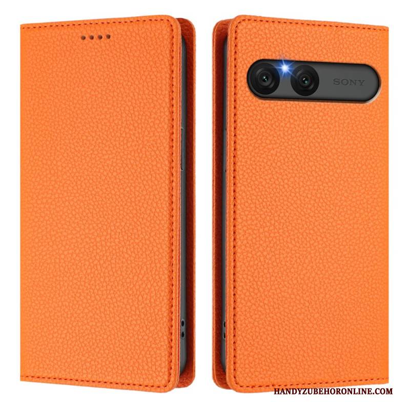 Flip Case Für Sony Xperia 10 Vii Rfid-schutz