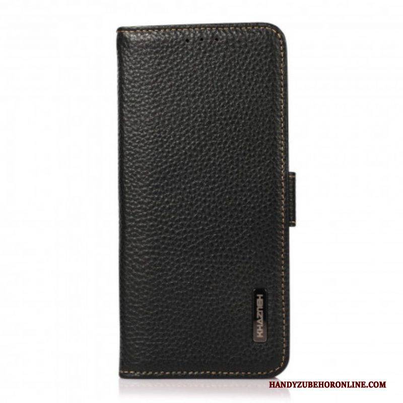 Flip Case Für Sony Xperia 5 III Lychee-leder Khazneh Rfid