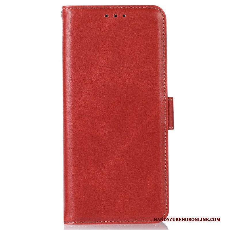 Flip Case Für Sony Xperia 5 IV Rfid-funktion Aus Echtem Leder