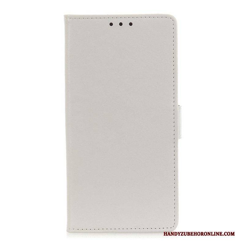 Flip Case Für Sony Xperia Pro-I Einfacher Glänzender Ledereffekt