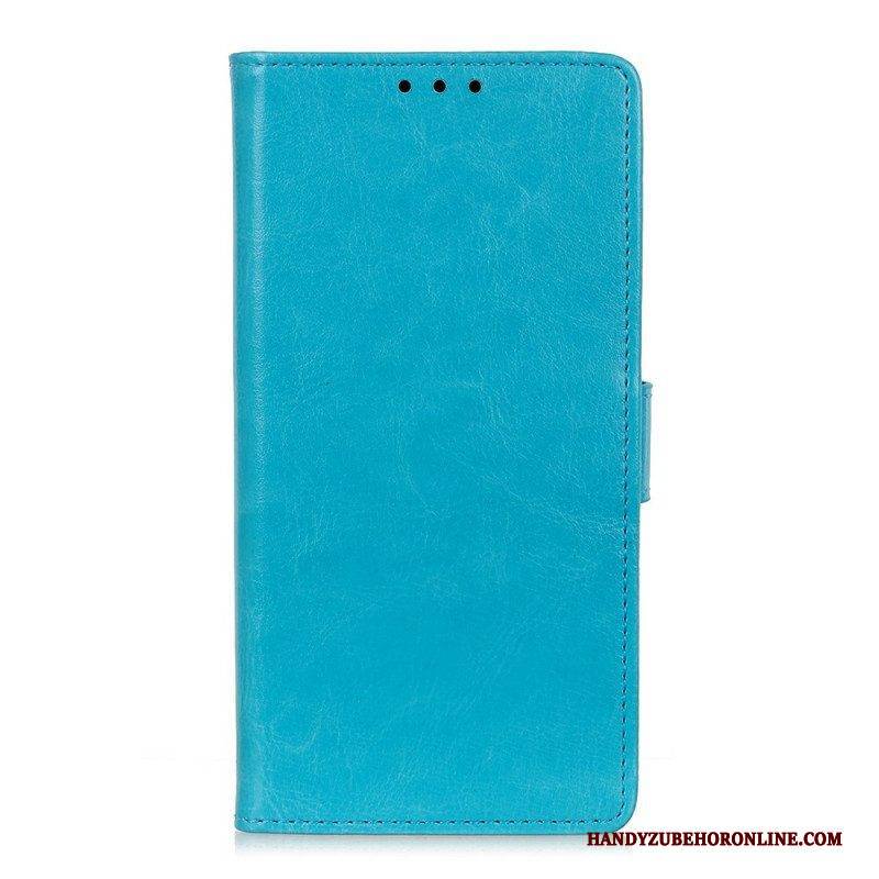 Flip Case Für Sony Xperia Pro-I Einfacher Glänzender Ledereffekt