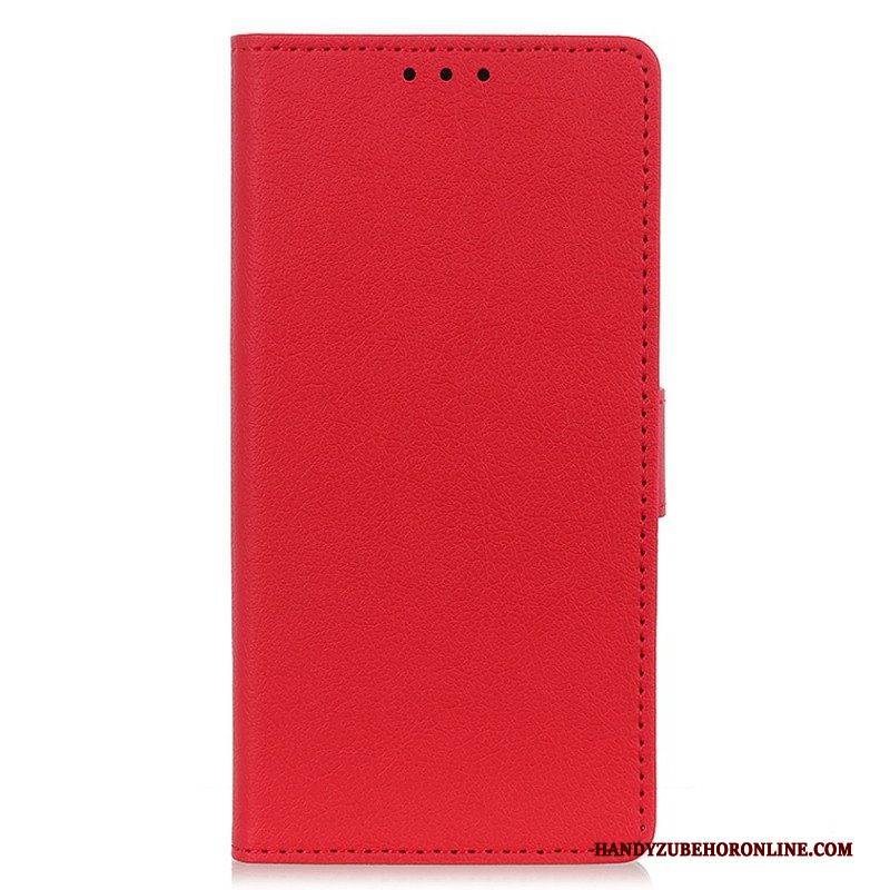 Flip Case Für Sony Xperia Pro-I Klassischer Ledereffekt