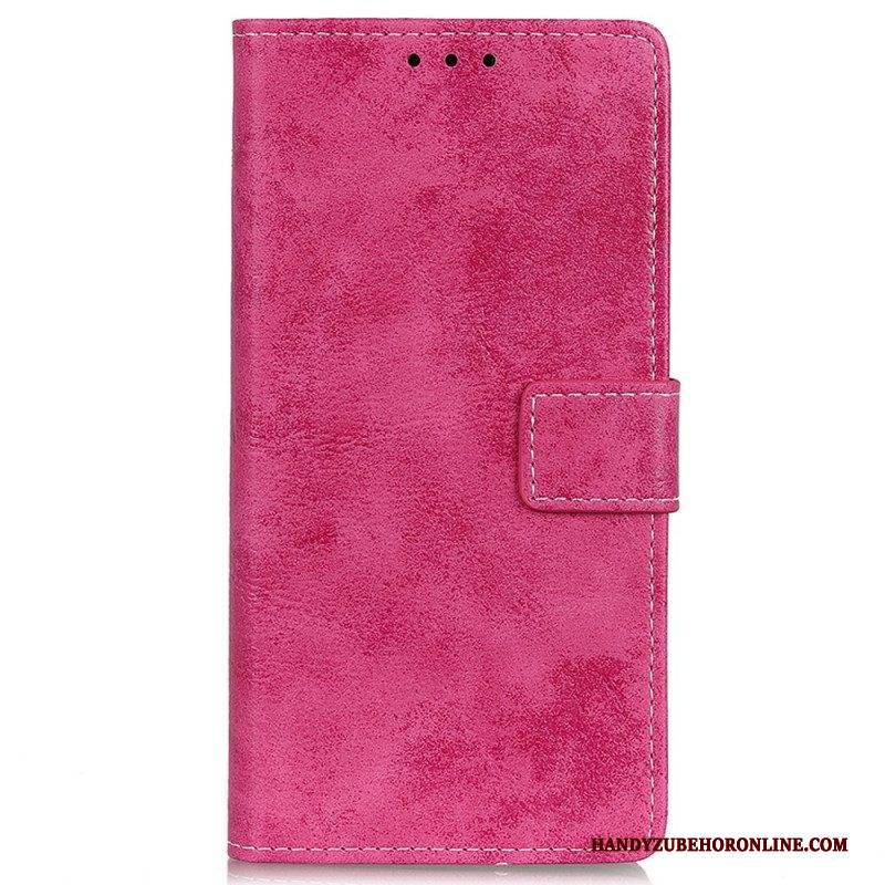 Flip Case Für Sony Xperia Pro-I Vintage-ledereffekt