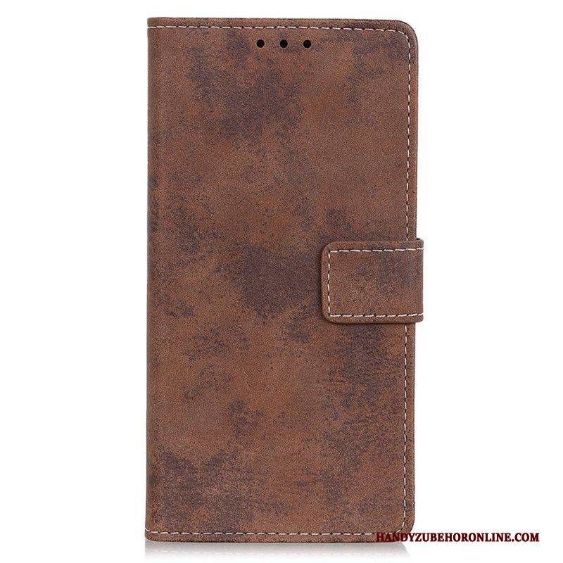 Flip Case Für Sony Xperia Pro-I Vintage-ledereffekt