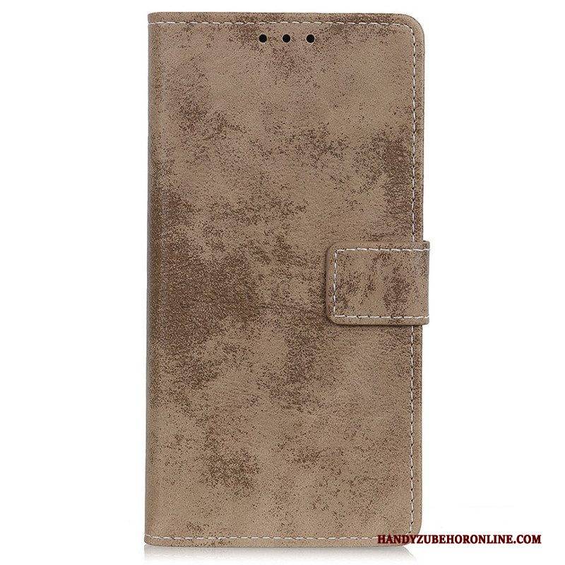 Flip Case Für Sony Xperia Pro-I Vintage-ledereffekt