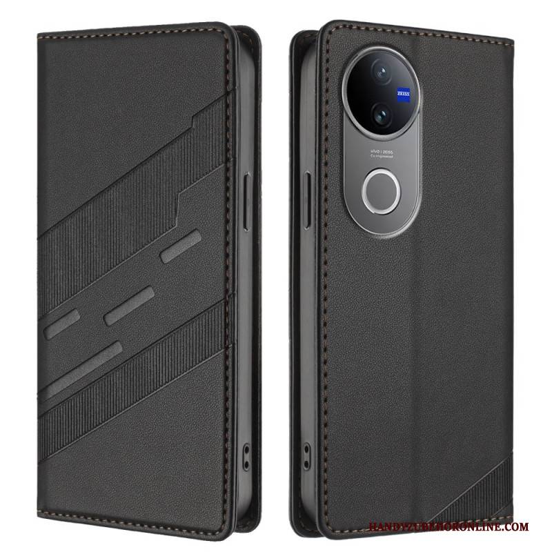 Flip Case Für Vivo V50 5g Punk-stil