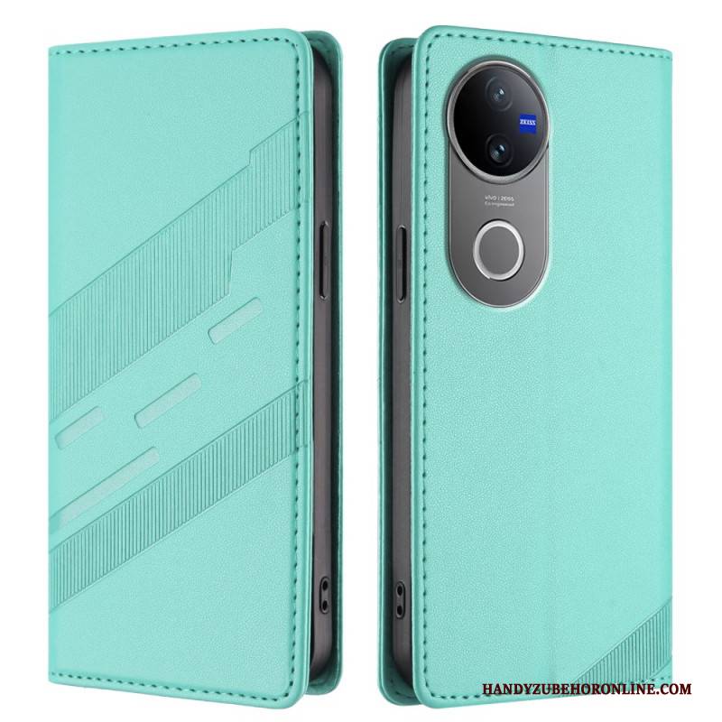 Flip Case Für Vivo V50 5g Punk-stil