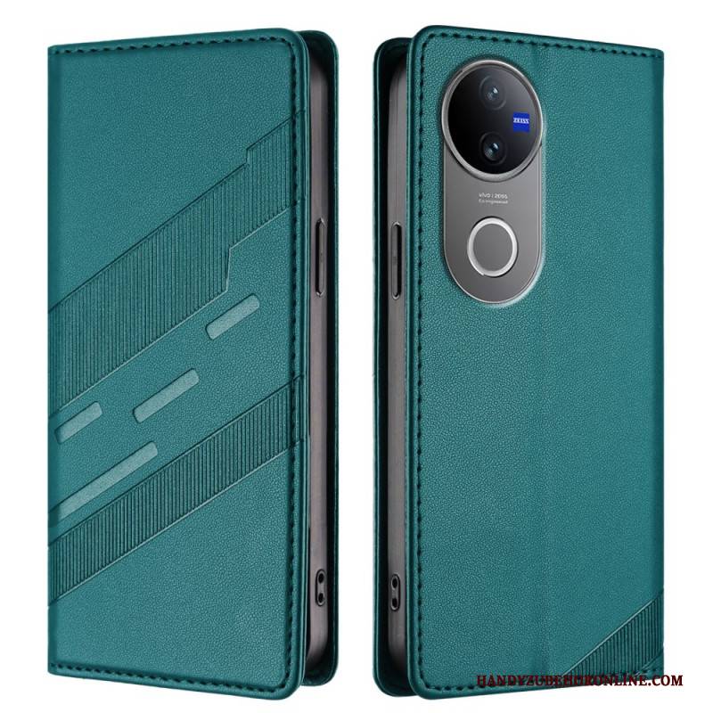 Flip Case Für Vivo V50 5g Punk-stil