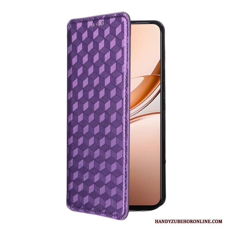 Flip Case Für Vivo V50 Lite 5g Rautenmuster