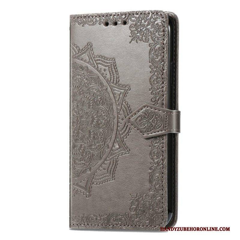 Flip Case Für Vivo Y35 Barock-mandala