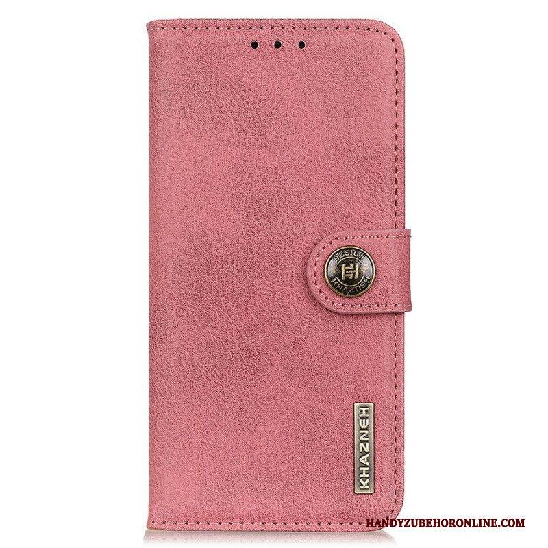 Flip Case Für Vivo Y76 5G Kunstleder Khazneh