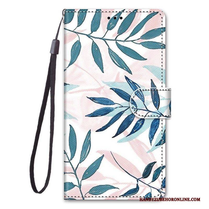 Flip Case Für Xiaomi 12 / 12X Grafik Mit Lanyard