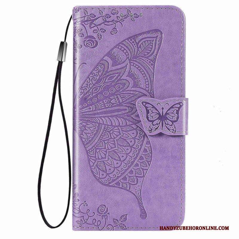 Flip Case Für Xiaomi 12 Lite Barocker Schmetterling