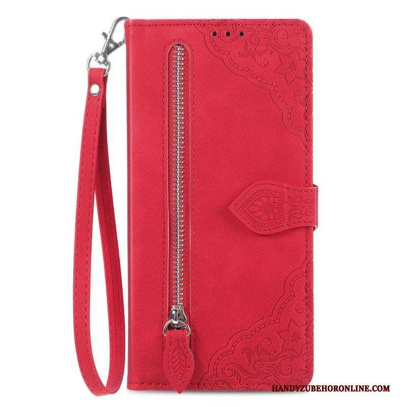 Flip Case Für Xiaomi 12T / 12T Pro Blumen-fronttasche