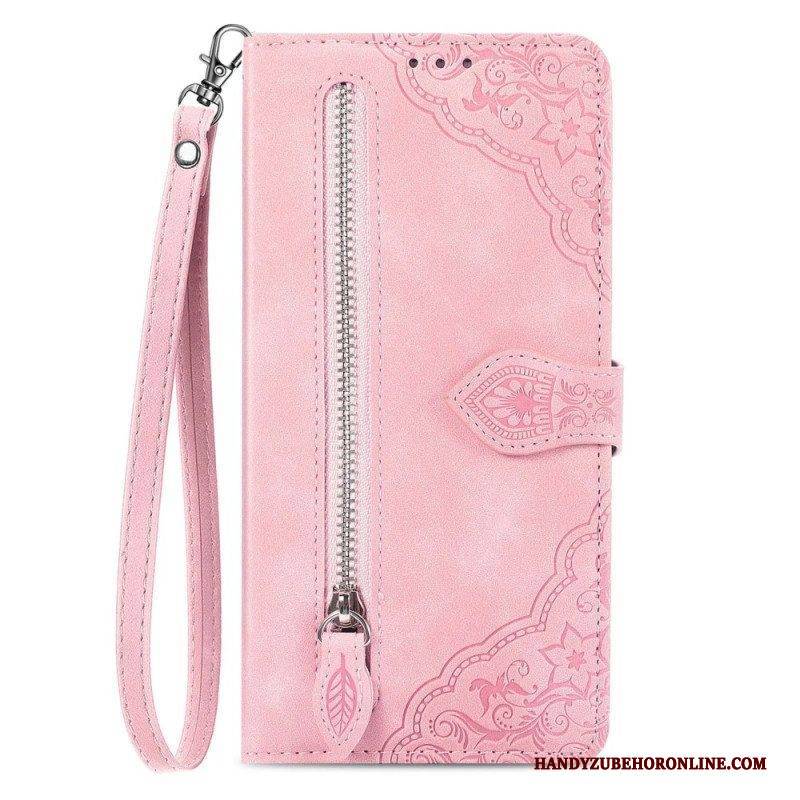 Flip Case Für Xiaomi 12T / 12T Pro Blumen-fronttasche