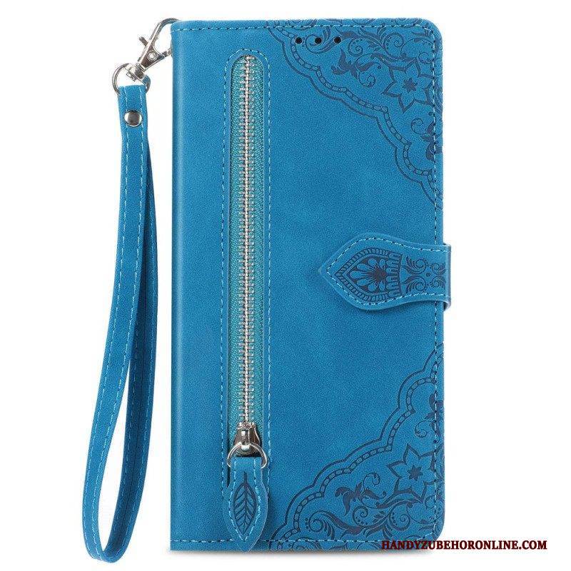 Flip Case Für Xiaomi 12T / 12T Pro Blumen-fronttasche