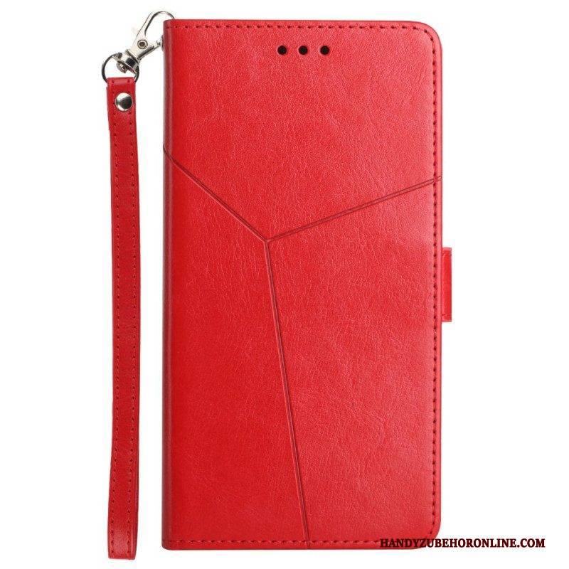 Flip Case Für Xiaomi 12T / 12T Pro Mit Kordel Riemendesign