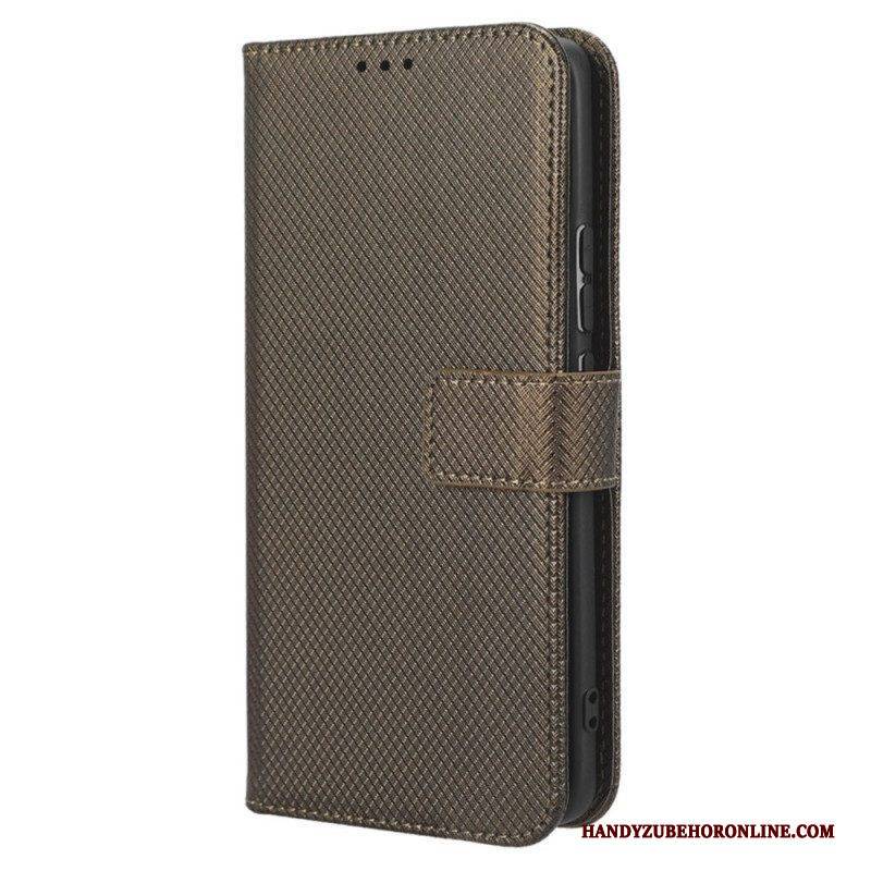 Flip Case Für Xiaomi 13 Lite Mit Kordel Riemchenstil