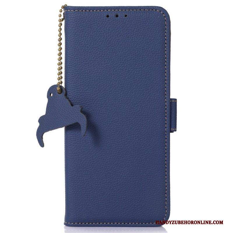 Flip Case Für Xiaomi 13 Lite Schutzhülle Rfid-schutz Aus Echtem Leder